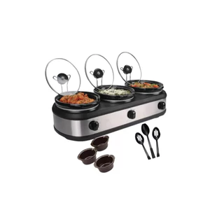 Réchaud Elétrico Triplo Inox 7,2l 220v Member's Mark