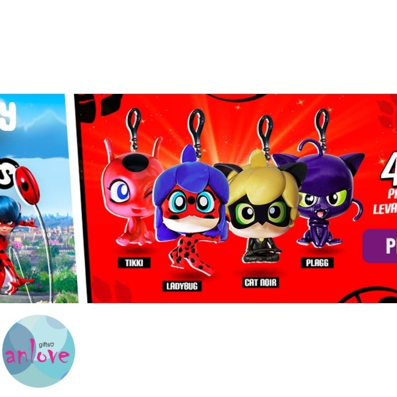 ファッション Miraculous Brasil Shopee | Lacrados 2024 Play Bob's Ladybug その他
