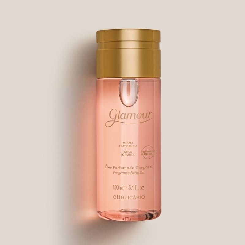 Óleo Perfumado Desodorante Corporal Glamour 150ml | Shopee Brasil