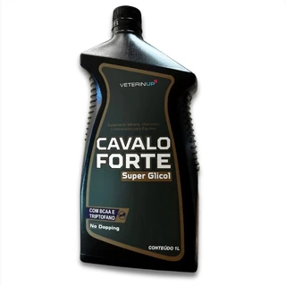 Cavalo Forte Super Glicol Glicopan 1L - Suplemento Explosão e Força