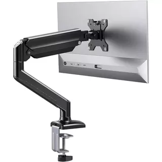 Suporte de Monitor Articulado Metal Mesa Para Pc Tv/Monitor De 17 Até 30 Preto BMAX-25