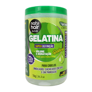 Gelatina Natuhair S.O.S - Babosa 1kg