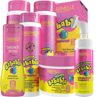 KIT BABABLU CHARMELLE TUTTI FRUTTI 6 ITENS