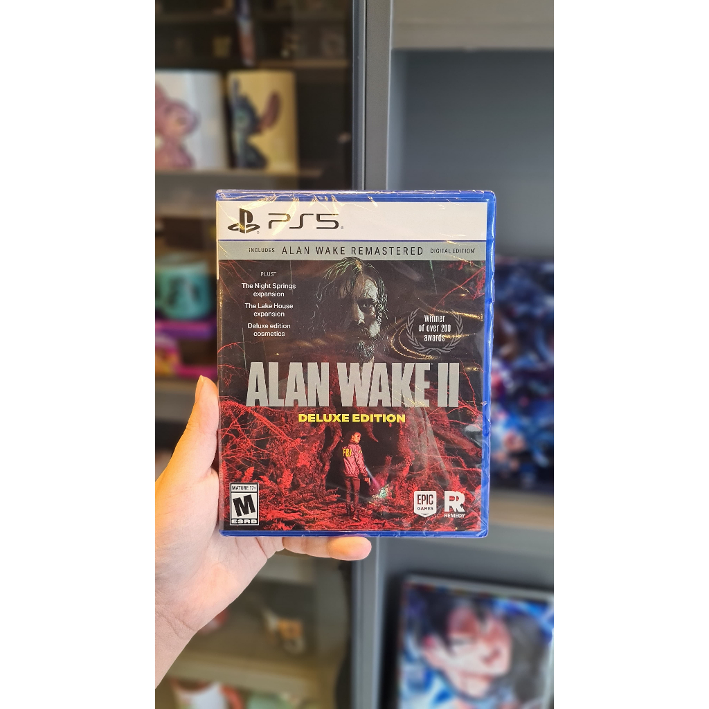 Alan Wake 2 Deluxe Edition Ps5 Lacrado | Shopee Brasil