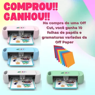 Plotter de Recorte A3 OFF CUT Papelaria Personalizada e cortes em geral Off Paper