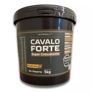 Cavalo Forte Super Crescimento 5kg - 4x mais Potente Crescimento e Desenvolvimento do Potro