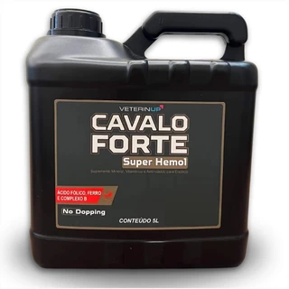 Cavalo Forte Super Hemol 5l Ferro Cobre Liquido