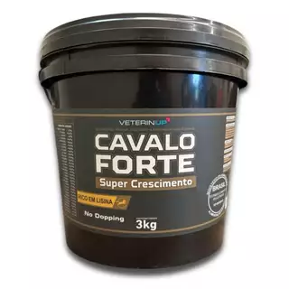 Cavalo Forte Super Crescimento 3kg - 4x mais Potente Crescimento e Desenvolvimento do Potro