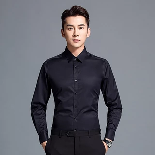 Camisa Social Masculina Manga longa Slim Fit