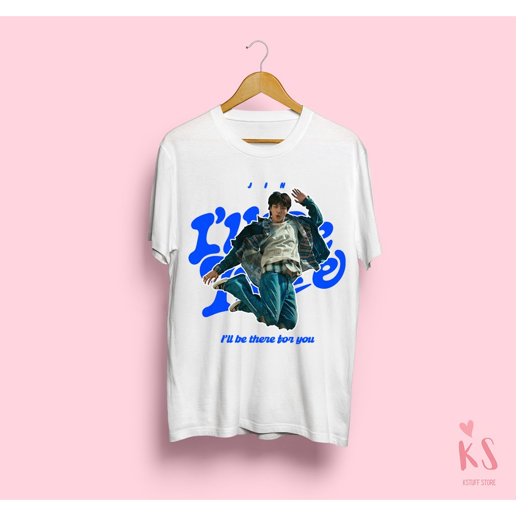 Camiseta Unissex 'I'll be There' Jin (BTS) | Shopee Brasil
