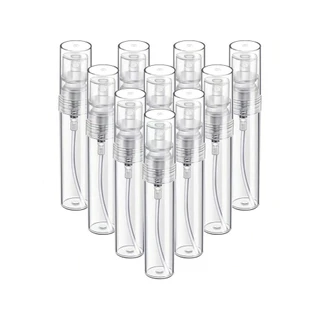 Frascos De Spray 3ml P/ Amostra De Perfume Transparente