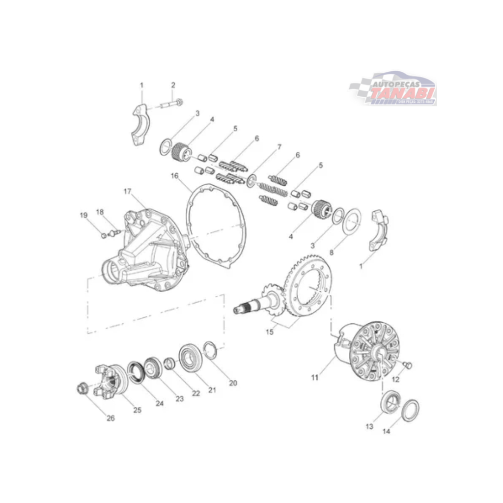 Retentor Diferencial Traseiro Nova S10 2012 A 2020 #26064029 | Shopee ...