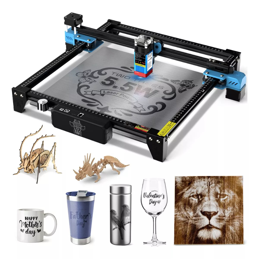 tossiです TwoTrees TTS-55 Pro Impressora A Gravadora Corte Cnc Laser 40w