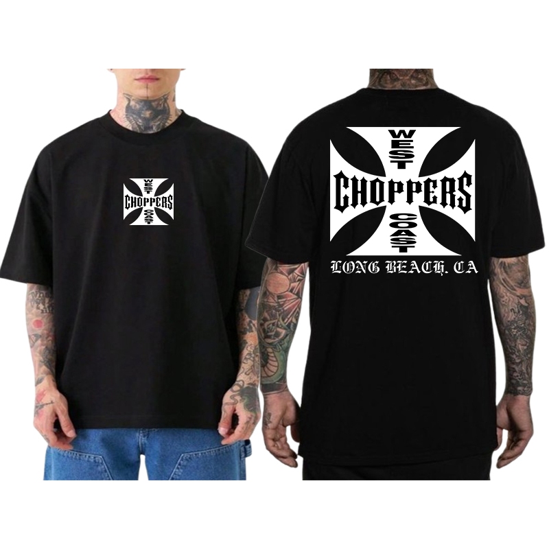 Camiseta Oversized Manga Larga West Coast Choppers Brian O Connor