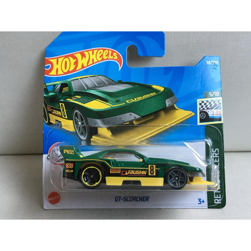 HOT WHEELS GT-SCORCHER 2022 RETRO RACERS GARIBA58 | Shopee Brasil