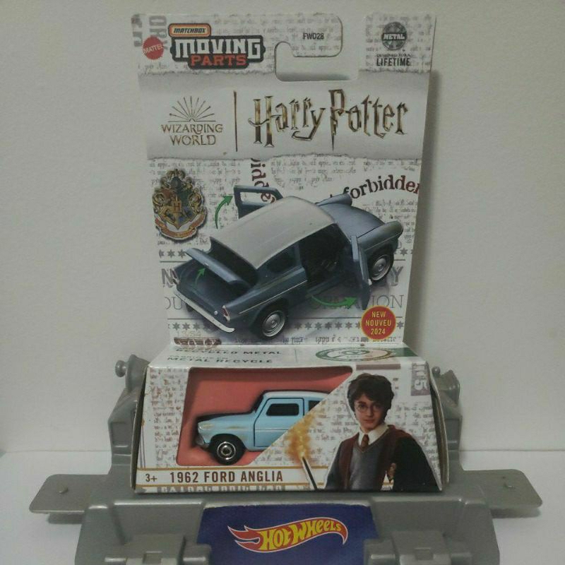 Carrinho Harry Potter Matchbox Moving Parts - 1962 Ford Anglia