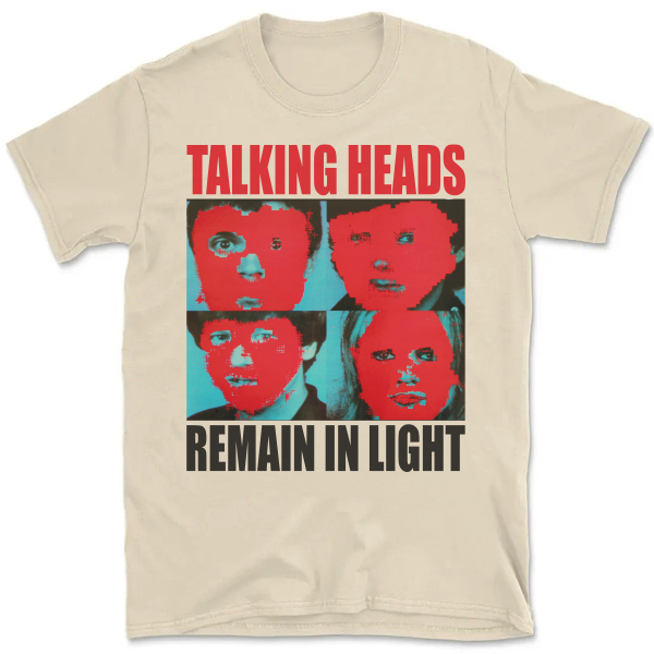 Camiseta Vintage Unissex Talking Heads Remain In Light C911