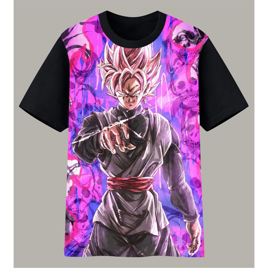 Camiseta Anime Goku Black Dragon Ball Z Unissex | Shopee Brasil