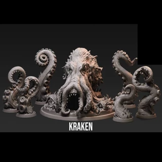 Miniaturas RPG - Kraken