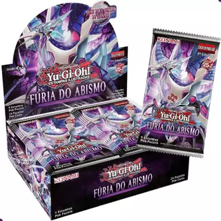 Yugioh Caixa 24 Booster Fúria Do Abismo Cartas Português Tcg Konami