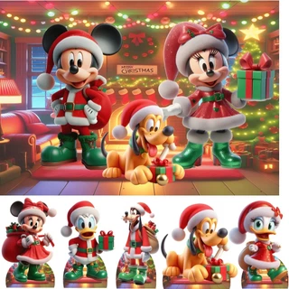 KIT DISPLAY +BANNER NATAL DO MICKEY- DECORAÇÃO DE FESTA