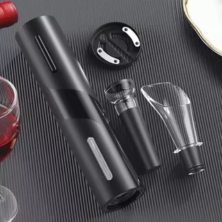 Abridor De Vinho Automático Elétrico Pilha kits Kit Abridor Saca Rolhas a Pilhas Garrafa De Vinho Automátic KL-601901A