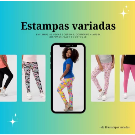 Shops legging infantil barata