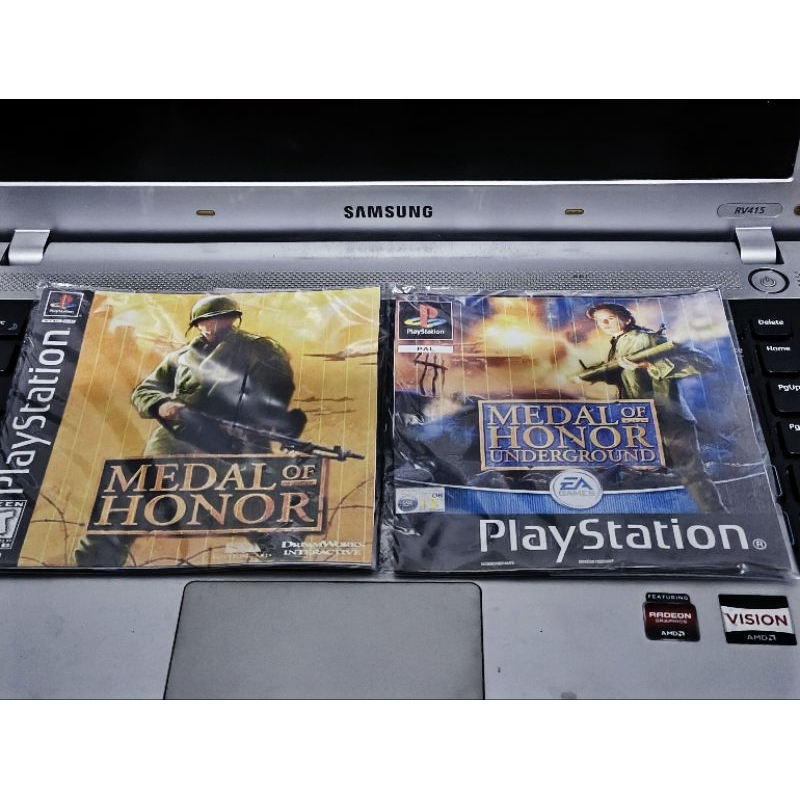 Medal Of Honor e Medal Of Honor Underground Play 1 | Shopee Brasil