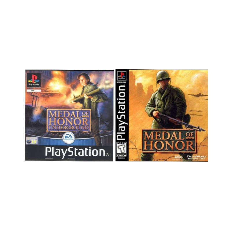 Medal Of Honor e Medal Of Honor Underground Play 1 | Shopee Brasil