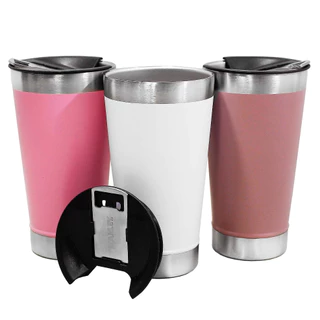 KIT C/3 COPOS TERMICO INOX COM ABRIDOR AÇO INIXIDAVEL PRONTA ENTREGA/Festa Bebidas