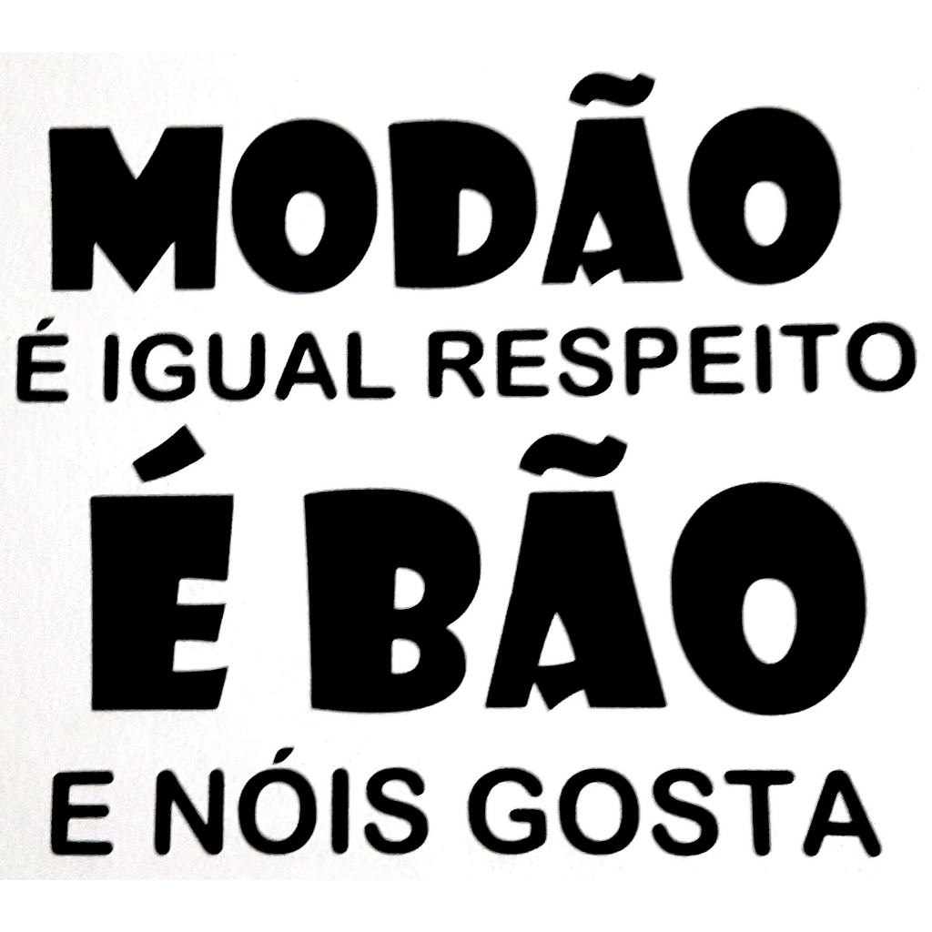Adesivo - Modão É Bão - Country - 15 Cm | Shopee Brasil