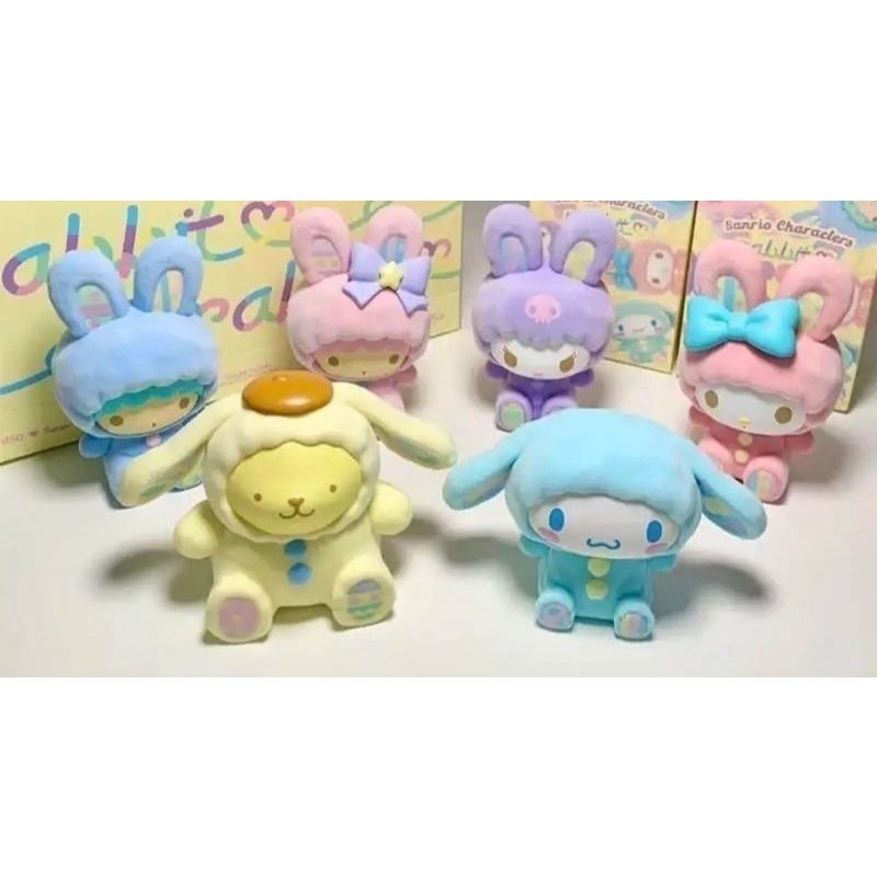 Blind Box Sanrio Coelhos Little Twin Star, My Melody, Kuromi