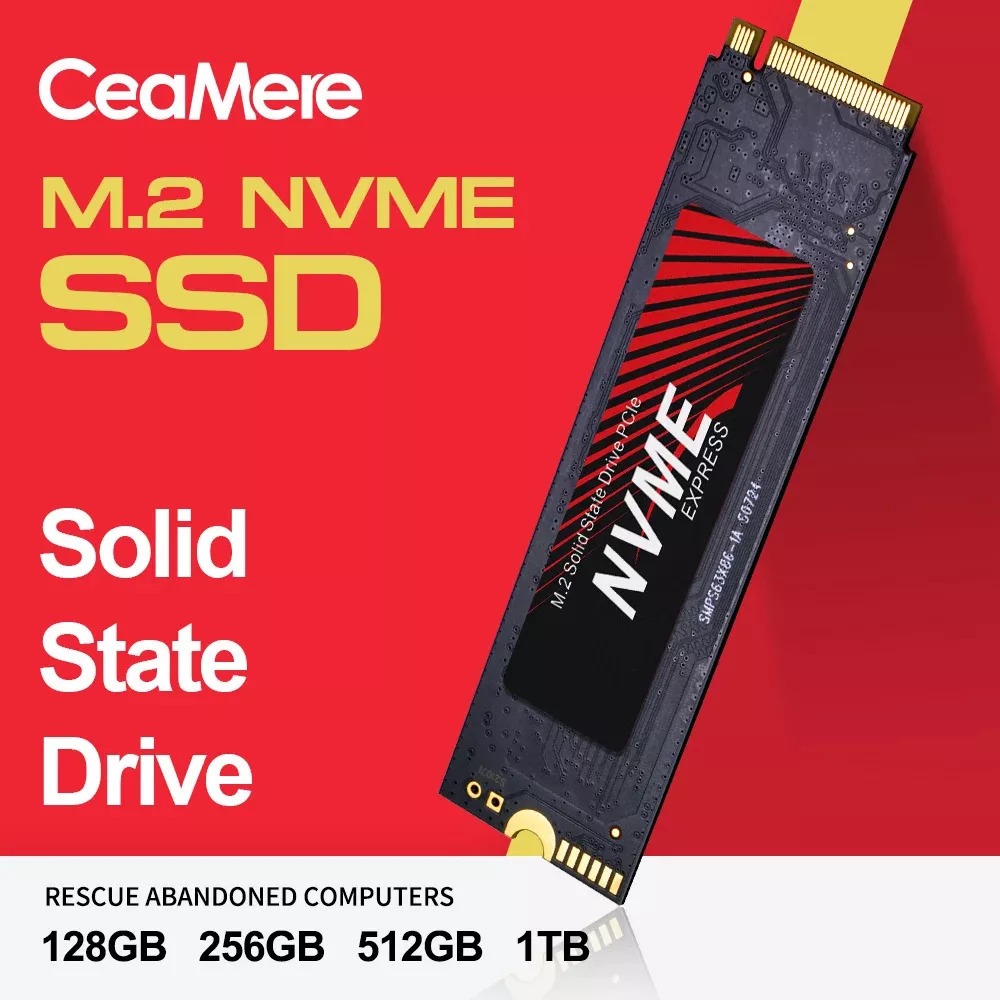 SSD CeaMere 512GB NVME 2280 M.2 Solid State Drive | Shopee Brasil