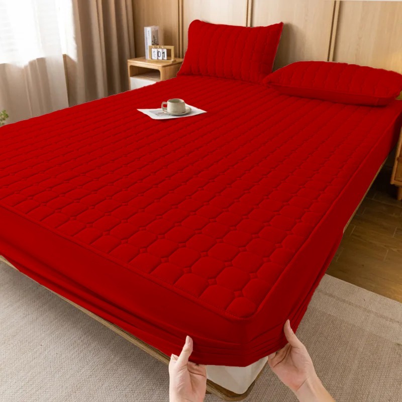 Imagem do produto Capa Protetor de Colchão Box Casal Queen King Matelado Impermeável Varias Cores 3