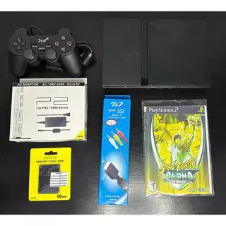 Console Playstation 2 Slim - SCPH-75010 - Completo