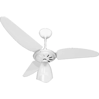 Ventilador de Teto Laura 1202 - 127V Branco