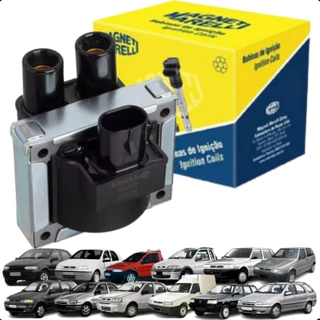 Bobina De Ignição Original Magnet Marelli Uno Palio Strada Siena Fiorino 8v Fire