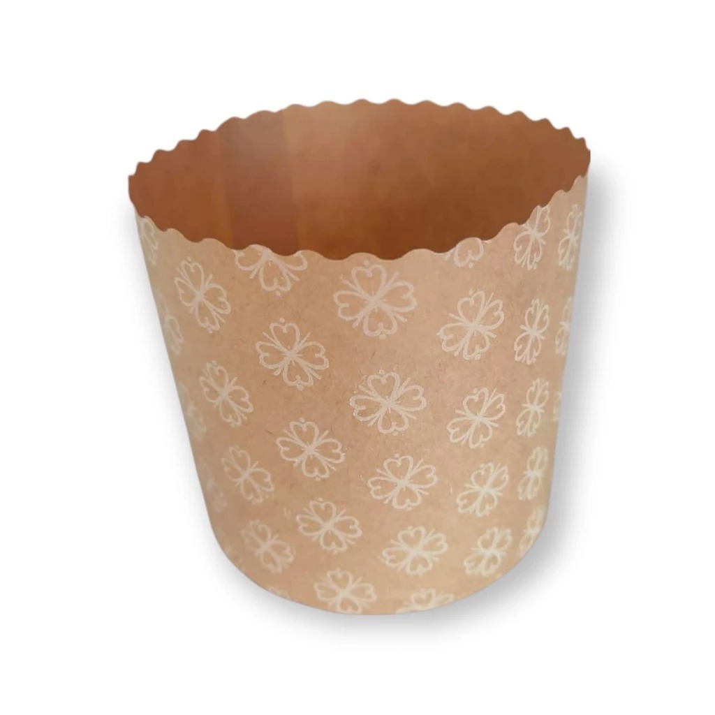 Forma para Panetone Kraft 250g c/10 - Ultrafest