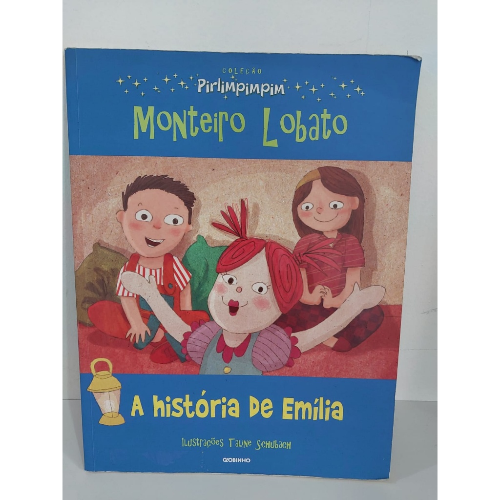Livro: A História de Emília - Monteiro Lobato | Shopee Brasil