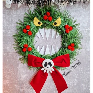 Guirlanda Monstro de Natal (O Estranho Mundo de Jack)
