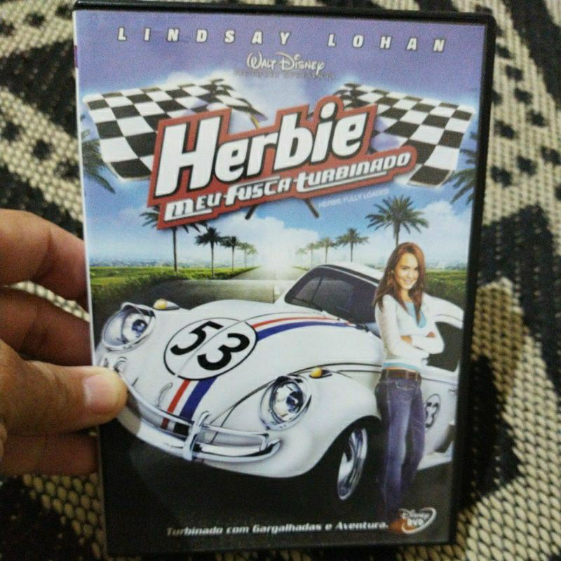 Dvd Herbie Meu Fusca Turbinado Lindsay Lohan Shopee Brasil