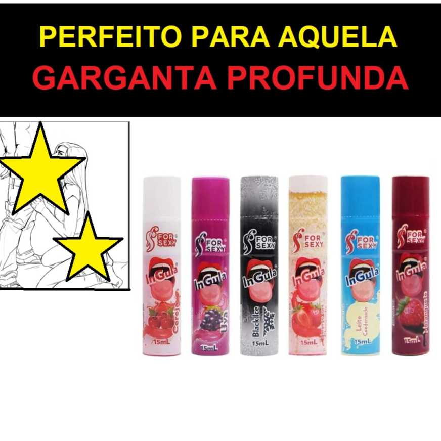 Lubrificante Gel Oral Spray Garganta Profunda Penis Intimo Sexual