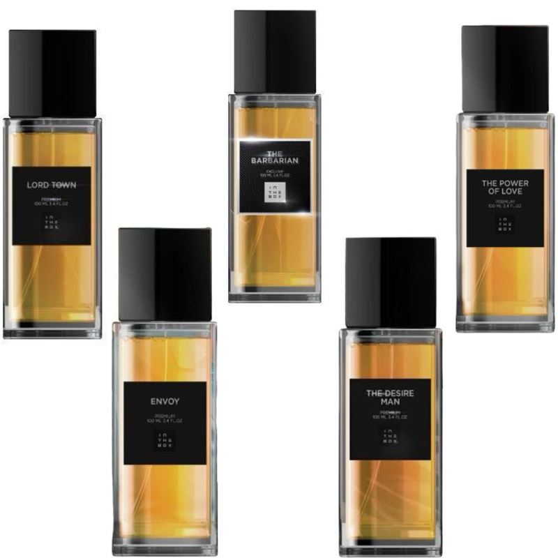 Caixinha com 5 perfumes In The Box de 1ml