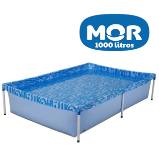 Piscina Infantil 1000 Litros Estrutura De Ferro 1002 - Mor