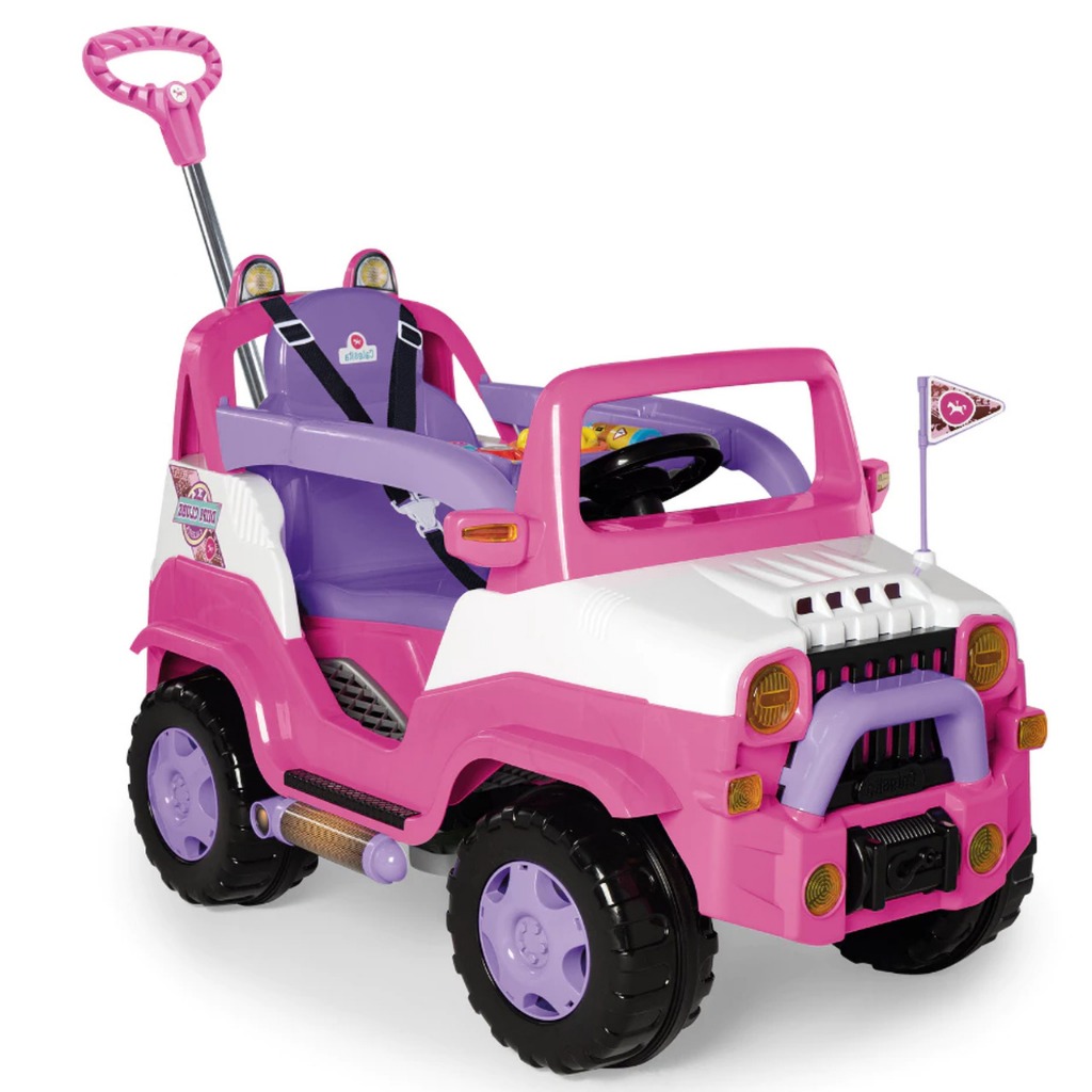 Carrinho De Passeio com Pedal Quadriciclo Motoca Diipi Savanah Jeep Com ...