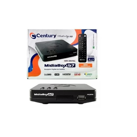 Midia Box B7 Hdtv Sat Regional