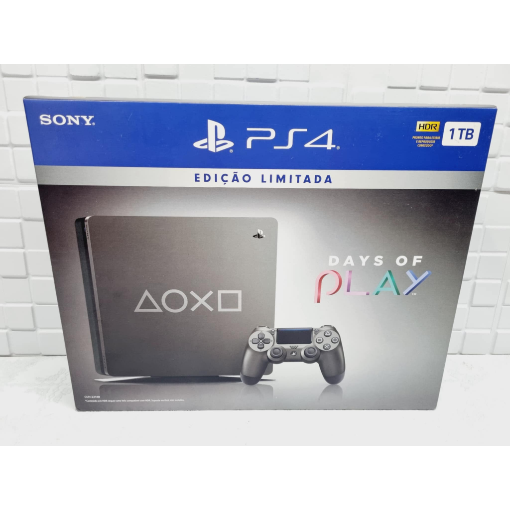 Playstation 4 Slim hot 500 GB (Days Of Play Edition) + 2 Controller