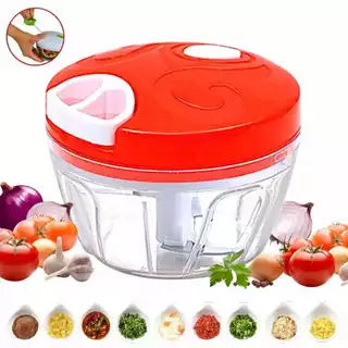 Processador, Triturador e Moedor de Alimentos manual 500 ml - Linha premiun