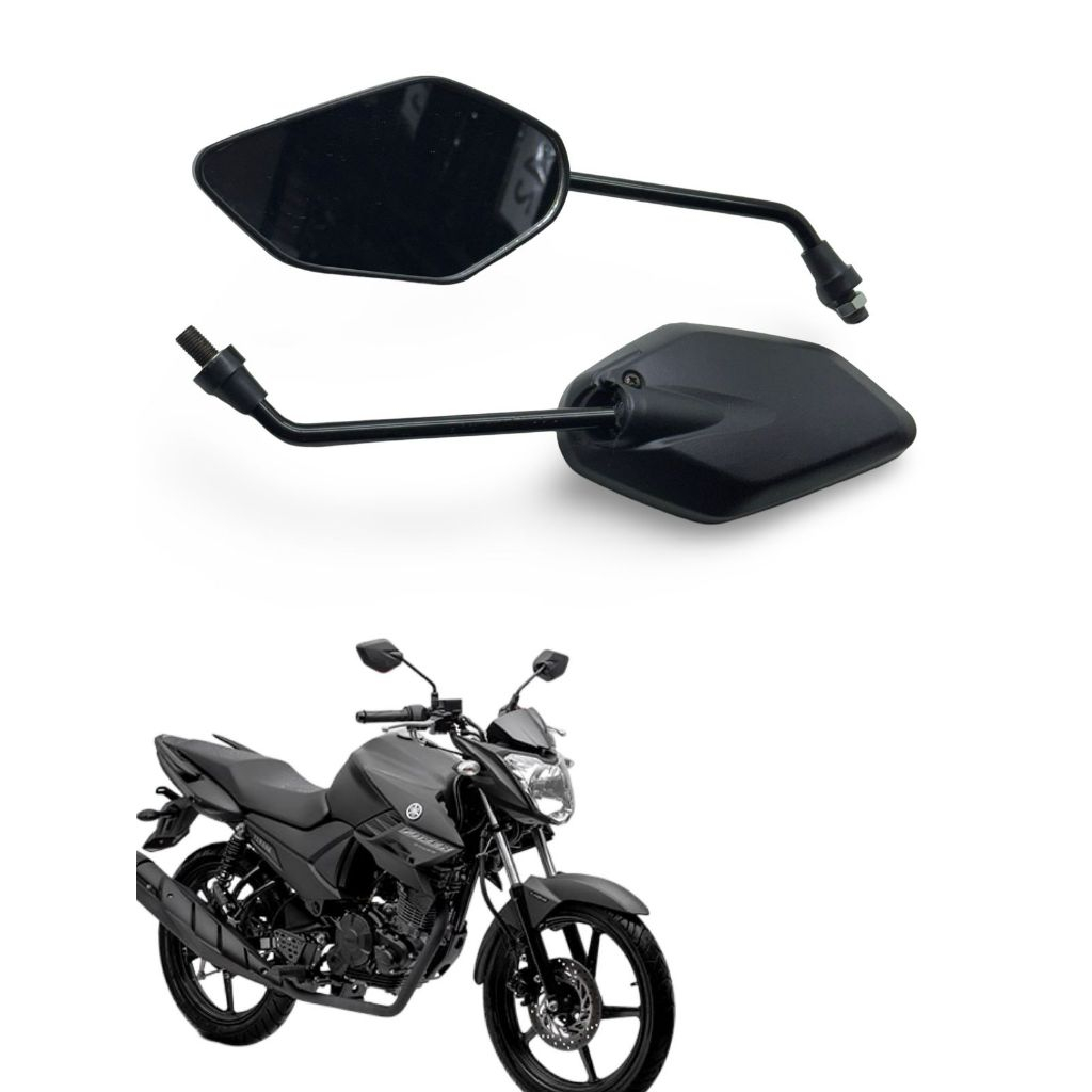 PAR DE RETROVISOR DE FAZER 150/250/ FACTOR 125/150 Shopee Brasil