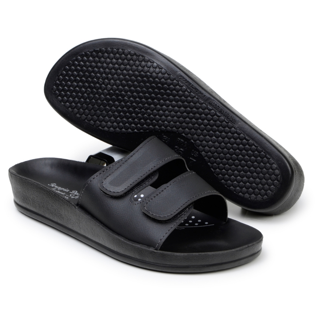 Chinelo Tamanco Sandália Feminina Ortopédica Anatômica Para Pés ...